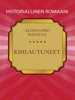 cover image of Kihlautuneet. Historiallinen romaani.